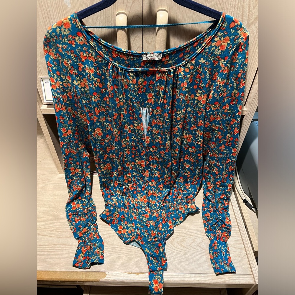 Intimately Free People Floral Bodysuit